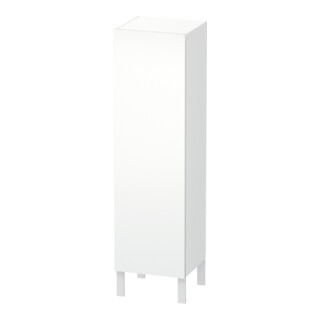 Duravit Armoire semi-haute L-Cube 40x36,3x132cm, porte gauche, blanc mat