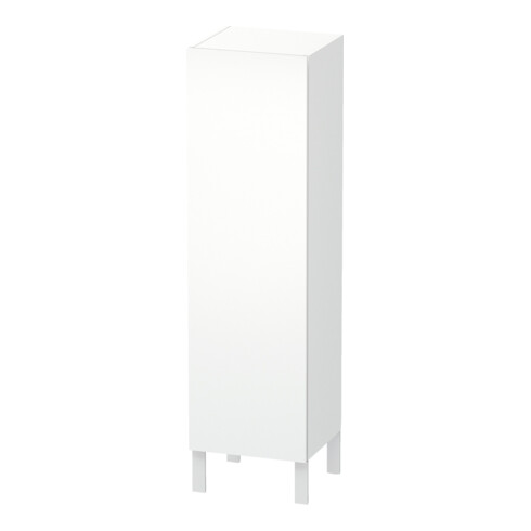 Duravit Armoire semi-haute L-Cube 40x36,3x132cm, porte gauche, blanc mat
