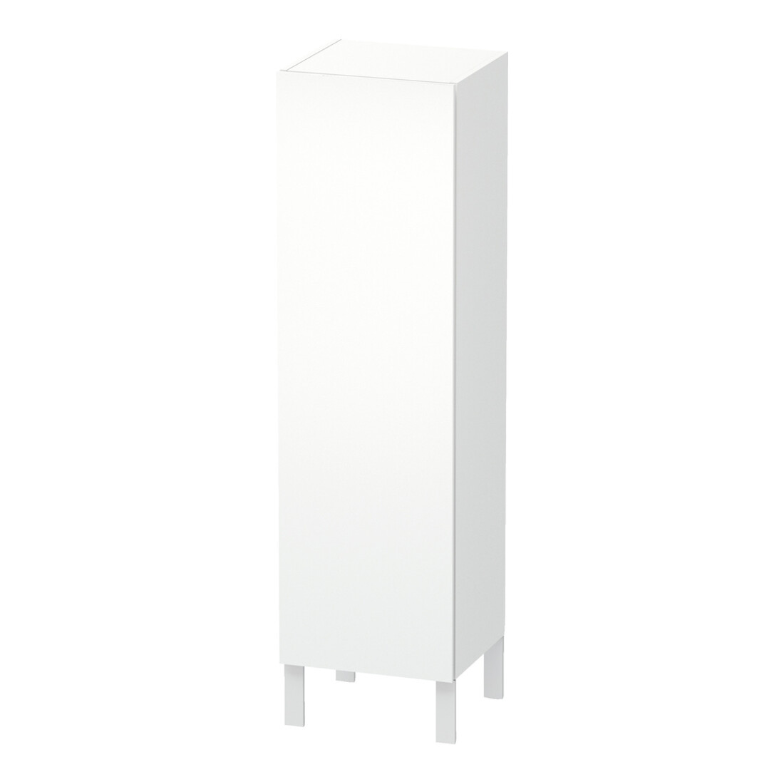 Duravit Armoire semi-haute L-Cube 40x36,3x132cm, porte gauche, blanc mat