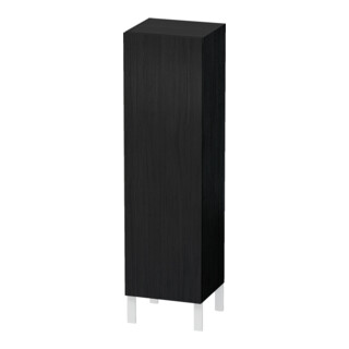 Duravit Armoire semi-haute L-Cube 40x36,3x132cm, porte gauche, chêne noir