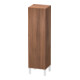 Duravit Armoire semi-haute L-Cube 40x36,3x132cm, porte gauche, noyer naturel-1