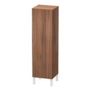 Duravit Armoire semi-haute L-Cube 40x36,3x132cm, porte gauche, noyer naturel