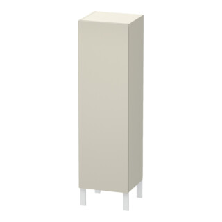 Duravit Armoire semi-haute L-Cube 40x36,3x132cm, porte gauche, taupe mat