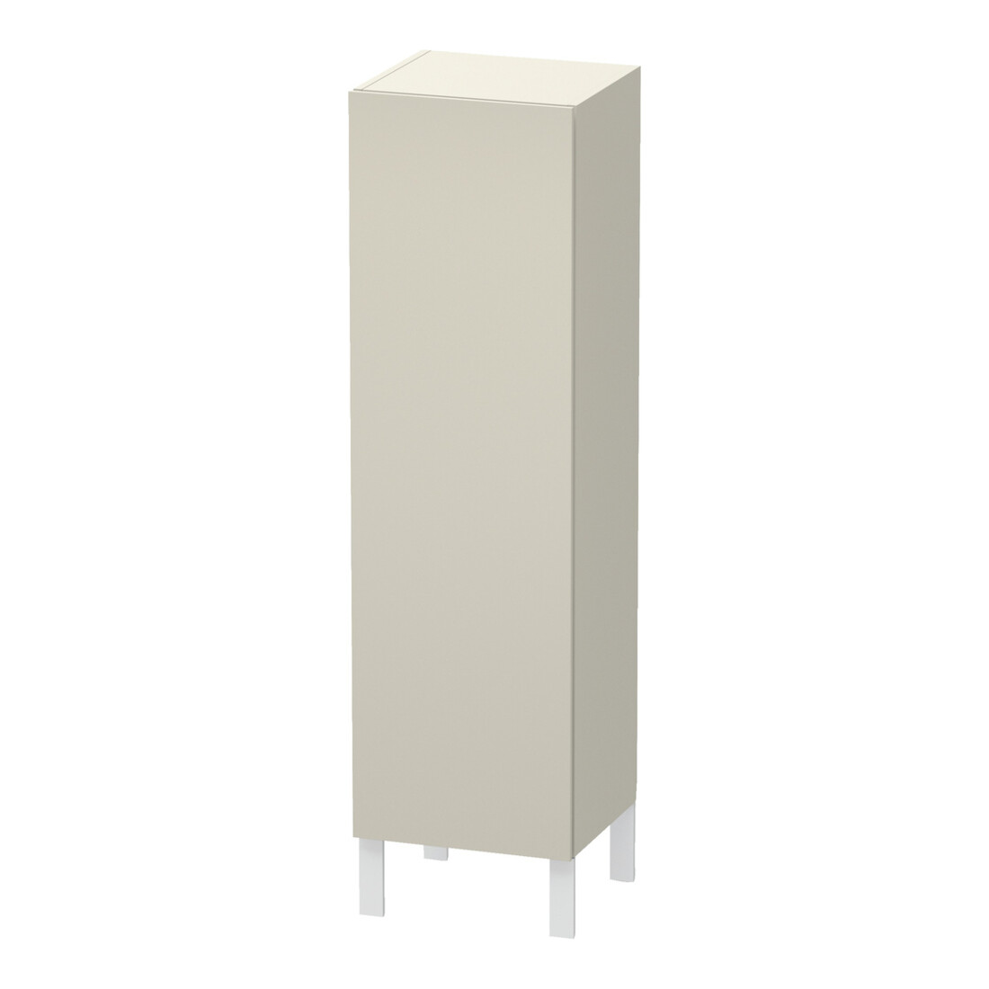 Duravit Armoire semi-haute L-Cube 40x36,3x132cm, porte gauche, taupe mat