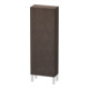 Duravit Armoire semi-haute L-Cube 50x24,3x132cm, porte droite, chêne foncé brossé-1