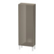 Duravit Armoire semi-haute L-Cube 50x24,3x132cm, porte droite, front brillant-1