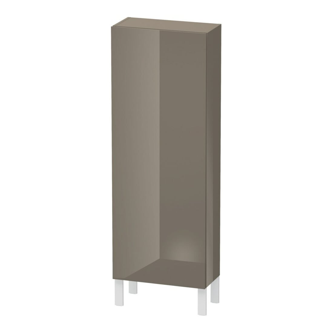 Duravit Armoire semi-haute L-Cube 50x24,3x132cm, porte droite, front brillant