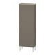 Duravit Armoire semi-haute L-Cube 50x24,3x132cm, porte droite, frontal gris mat s-matt-1
