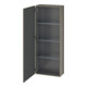 Duravit Armoire semi-haute L-Cube 50x24,3x132cm, porte gauche, blanc brillant-1