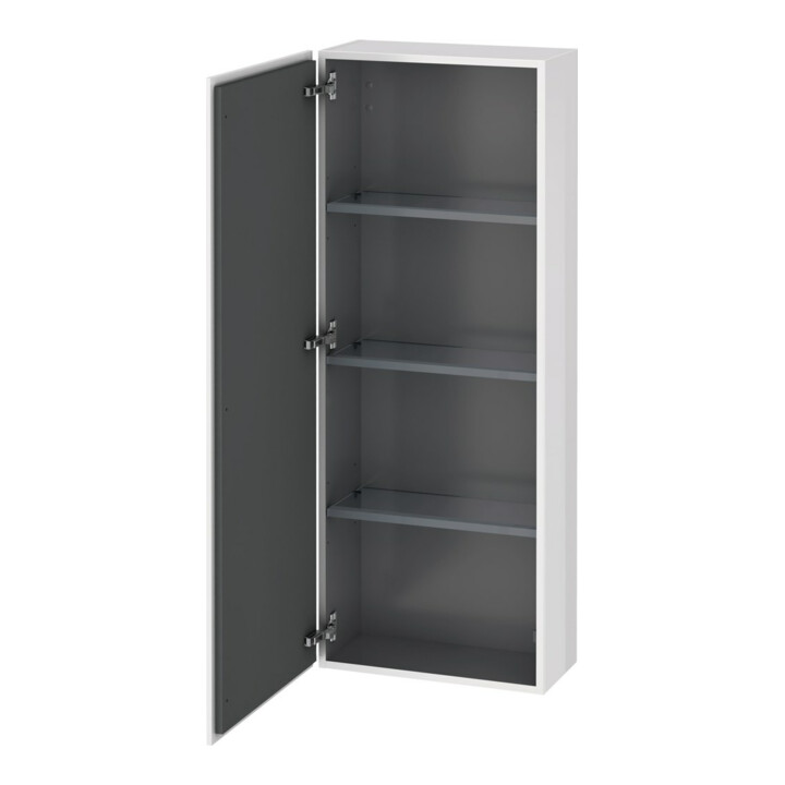 Duravit Armoire semi-haute L-Cube 50x24,3x132cm, porte gauche, chêne naturel