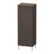 Duravit Armoire semi-haute L-Cube 50x36,3x132 cm, porte droite, chêne foncé brossé-1