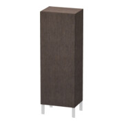 Duravit Armoire semi-haute L-Cube 50x36,3x132 cm, porte droite, chêne foncé brossé