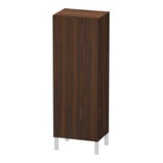 Duravit Armoire semi-haute L-Cube 50x36,3x132 cm, porte droite, noyer brossé