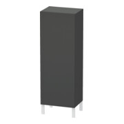 Duravit Armoire semi-haute L-Cube 50x36,3x132 cm, porte gauche, graphite mat