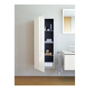 Duravit Armoire semi-haute L-Cube 50x36,3x132cm, porte à gauche, blanc mat-4