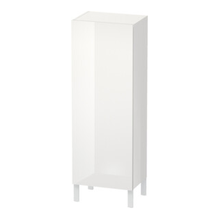 Duravit Armoire semi-haute L-Cube 50x36,3x132cm, porte droite, blanc brillant