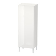 Duravit Armoire semi-haute L-Cube 50x36,3x132cm, porte droite, blanc brillant