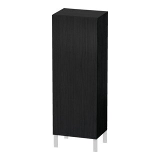 Duravit Armoire semi-haute L-Cube 50x36,3x132cm, porte droite, chêne noir