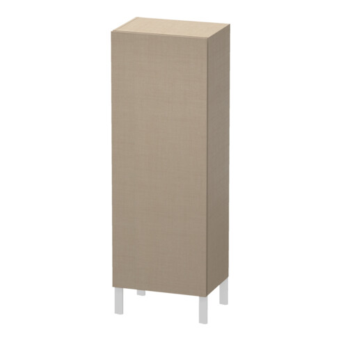 Duravit Armoire semi-haute L-Cube 50x36,3x132cm, porte droite, lin