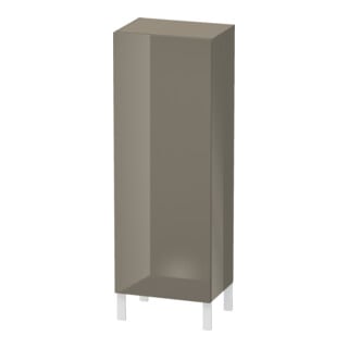 Duravit Armoire semi-haute L-Cube 50x36,3x132cm, porte gauche, blanc brillant