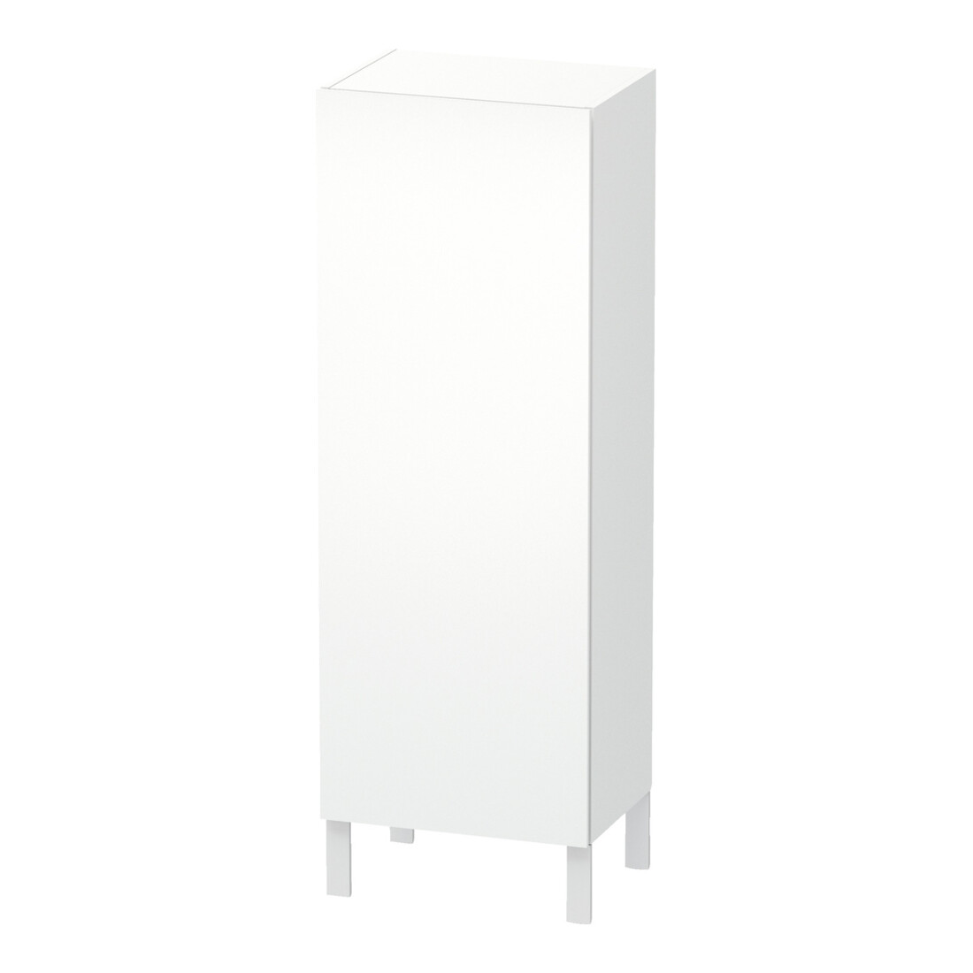 Duravit Armoire semi-haute L-Cube 50x36,3x132cm, porte gauche, blanc supermat