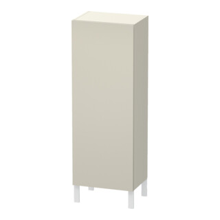 Duravit Armoire semi-haute L-Cube 50x36,3x132cm, porte gauche, taupe mat