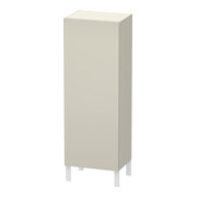 Duravit Armoire semi-haute L-Cube 50x36,3x132cm, porte gauche, taupe mat