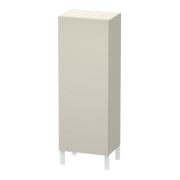 Duravit Armoire semi-haute L-Cube 50x36,3x132cm, porte gauche, taupe supermat
