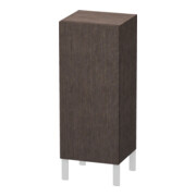 Duravit Armoire semi-haute L-Cube indiv., porte droite, chêne foncé brossé