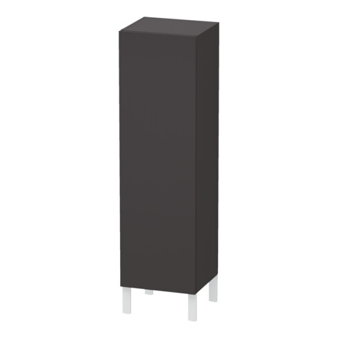 Duravit Armoire semi-haute L-Cube indiv., porte droite, graphite super mat