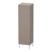 Duravit Armoire semi-haute L-Cube individual, porte droite, basalte mat