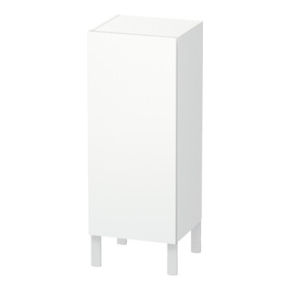 Duravit Armoire semi-haute L-Cube individual, porte droite, blanc supermat
