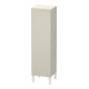 Duravit Armoire semi-haute L-Cube individual, porte droite, taupe mat-1