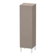 Duravit Armoire semi-haute L-Cube individual, porte gauche, basalte mat