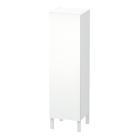 Duravit Armoire semi-haute L-Cube individuelle, porte droite, blanc mat