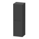 Duravit Armoire semi-haute No. 1 40x36x132cm, 4 compartiments, porte à gauche, graphite mat-1