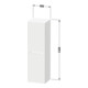 Duravit Armoire semi-haute No. 1 40x36x132cm, 4 compartiments, porte à gauche, graphite mat