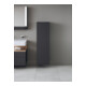 Duravit Armoire semi-haute Qatego 40x36x132 cm, 1 porte, côté gauche, graph ma-5