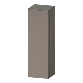 Duravit Armoire semi-haute Qatego 40x36x132 cm, 1 porte, raccord gauche, bas mat