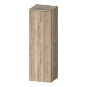 Duravit Armoire semi-haute Qatego 40x36x132 cm, 1 porte, raccord gauche, marbre œuf