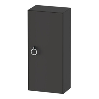 Duravit Armoire semi-haute White Tulip 40x24x88 cm, 1 porte, à droite, gris mat graph