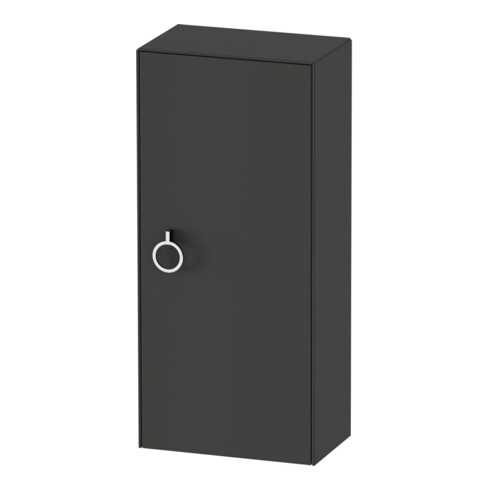 Duravit Armoire semi-haute White Tulip 40x24x88 cm, 1 porte, à droite, gris mat graph