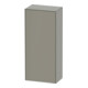 Duravit Armoire semi-haute White Tulip 40x24x88 cm, 1 porte, à gauche, gris pierre mat-1