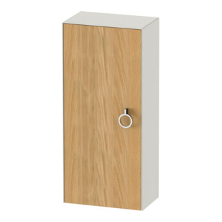 Duravit Armoire semi-haute White Tulip 40x24x88 cm, 1 porte, à gauche, sans miroir