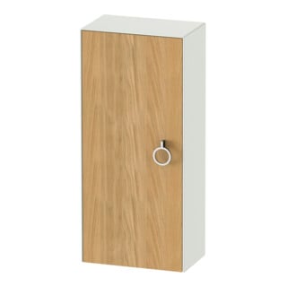 Duravit Armoire semi-haute White Tulip 40x24x88 cm, 1 porte, gauche, blanc mat