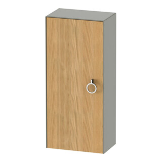 Duravit Armoire semi-haute White Tulip 40x24x88 cm, 1 porte, gauche, sans éclairage