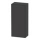 Duravit Armoire semi-haute White Tulip 40x24x88 cm, 1 porte, raccord à droite, graphite mat-1