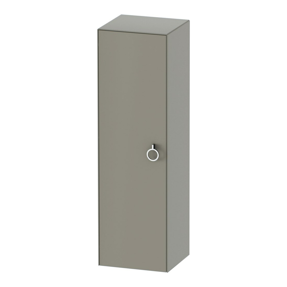 Duravit Armoire semi-haute White Tulip 40x36x132 cm, 1 porte, à gauche, blanc mat satiné
