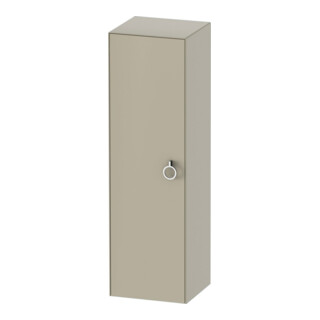 Duravit Armoire semi-haute White Tulip 40x36x132 cm, 1 porte avec poignée, à gauche, taupe mat