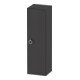 Duravit Armoire semi-haute White Tulip 40x36x132 cm, 1 porte avec poignée, graphite satin mat-1